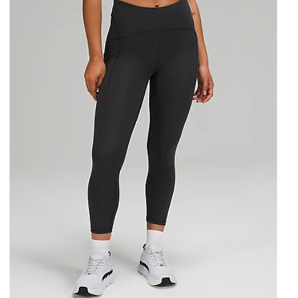 lululemon Power Thru High-Rise Crop 23" legging nwt  size 2 - Picture 1 of 2